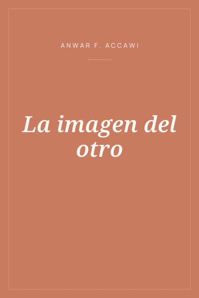 Portada de La imagen del otro