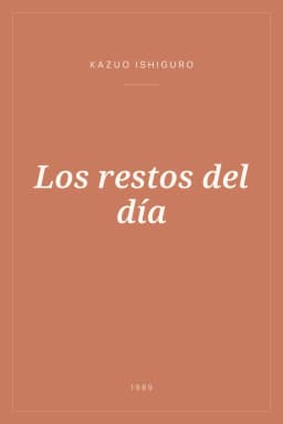 Portada de Los restos del día