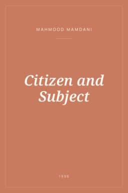 Portada de Citizen and Subject