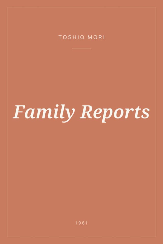 Portada de Family Reports