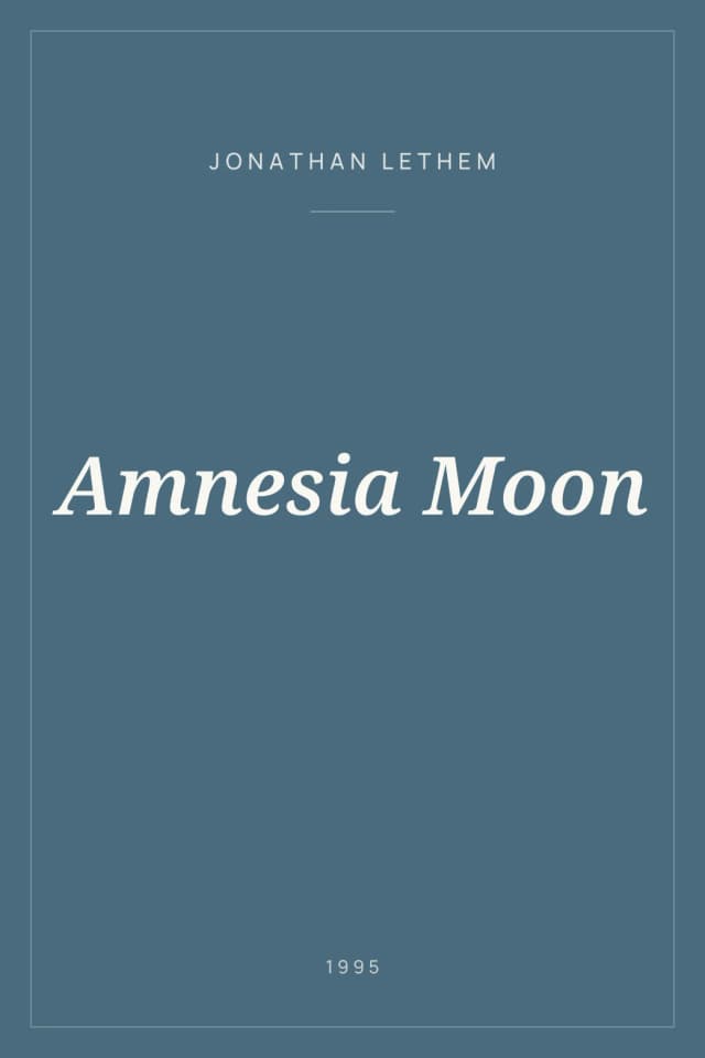 Portada de Amnesia Moon