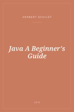 Portada de Java A Beginner's Guide