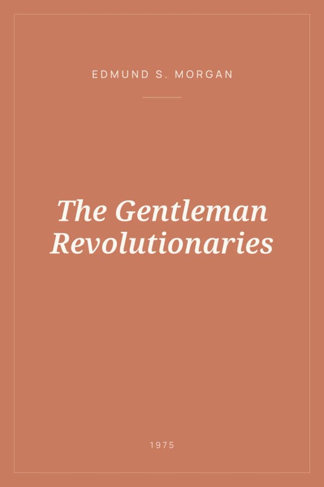 Portada de The Gentleman Revolutionaries