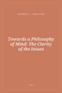 Portada de Towards a Philosophy of Mind: The Clarity of the Issues