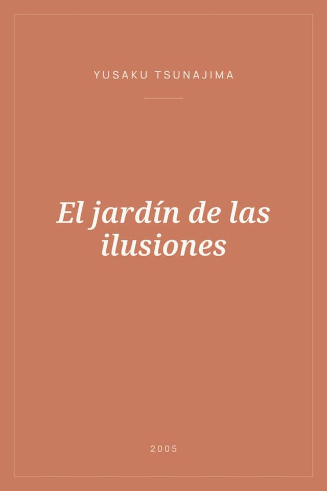 Portada de El jardín de las ilusiones