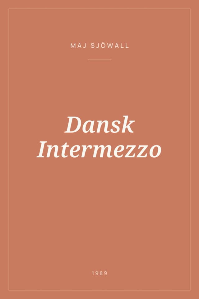 Portada de Dansk Intermezzo
