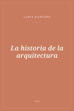 Portada de La historia de la arquitectura