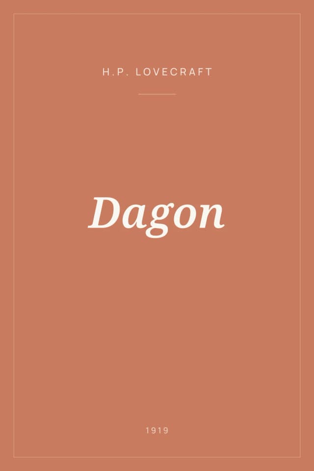 Portada de Dagon