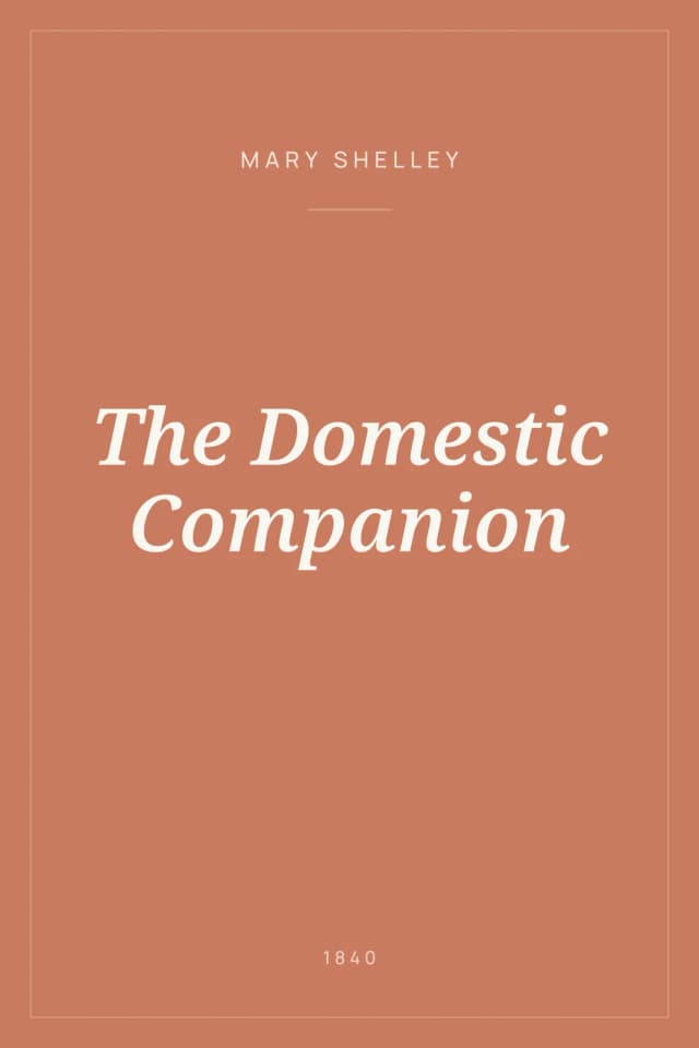 Portada de The Domestic Companion