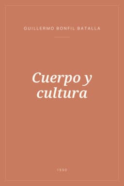 Portada de Cuerpo y cultura