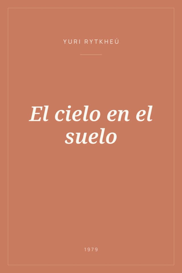 Portada de El cielo en el suelo