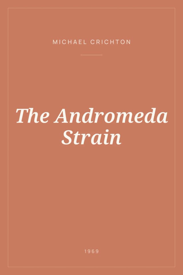 Portada de The Andromeda Strain