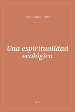 Portada de Una espiritualidad ecológica