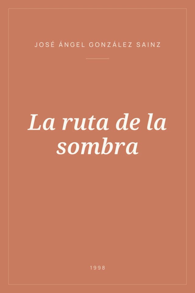 Portada de La ruta de la sombra