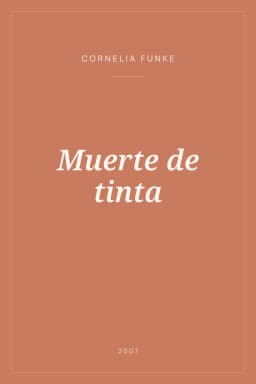 Portada de Muerte de tinta