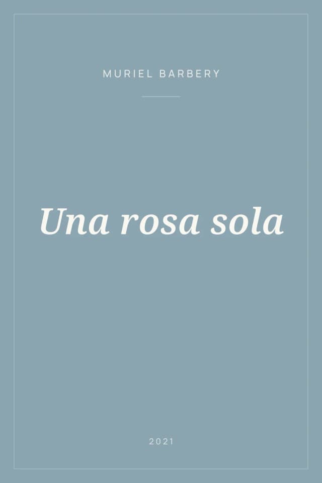 Portada de Una rosa sola