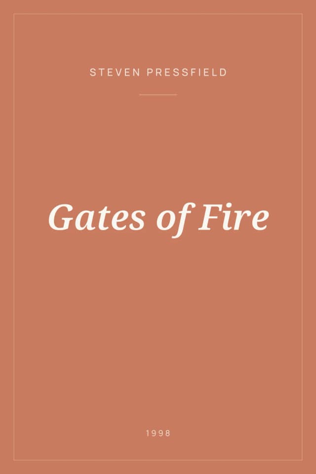 Portada de Gates of Fire