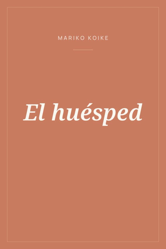 Portada de El huésped