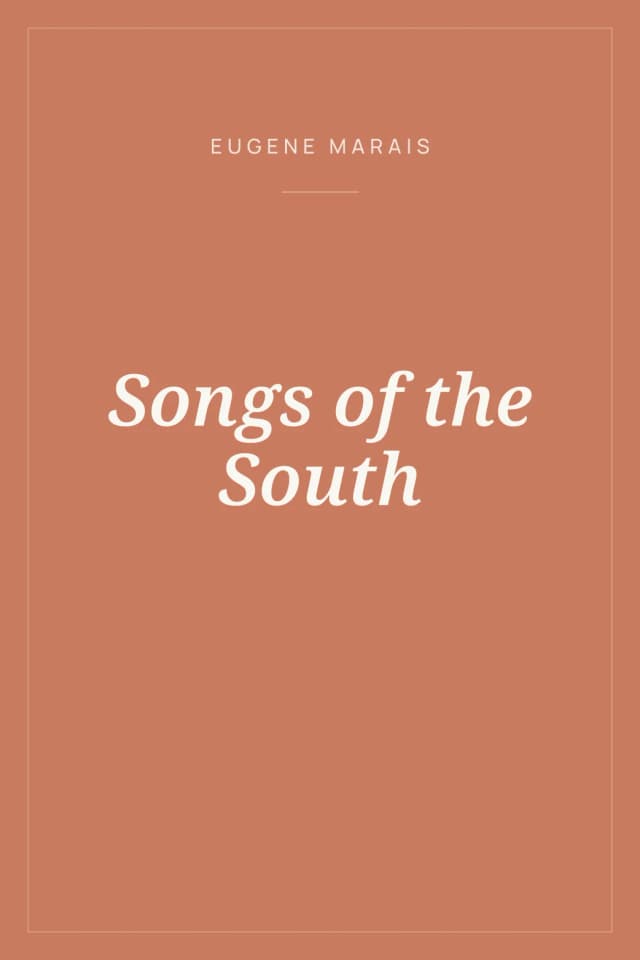 Portada de Songs of the South