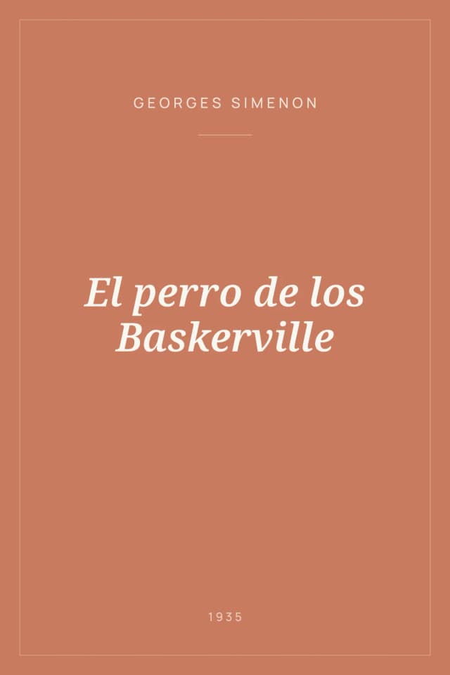 Portada de El perro de los Baskerville