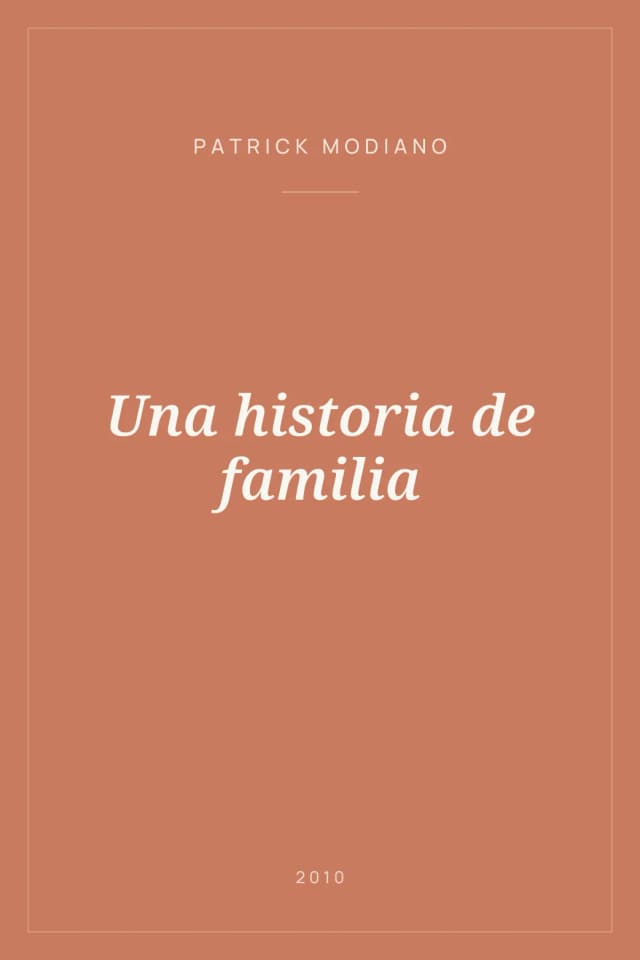 Portada de Una historia de familia
