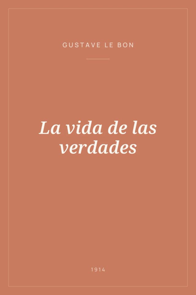 Portada de La vida de las verdades