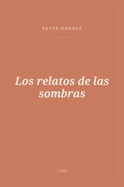 Portada de Los relatos de las sombras