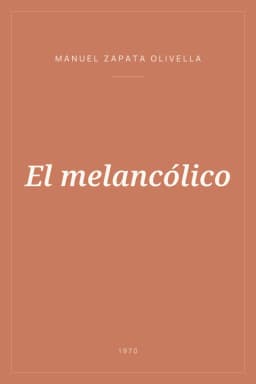Portada de El melancólico