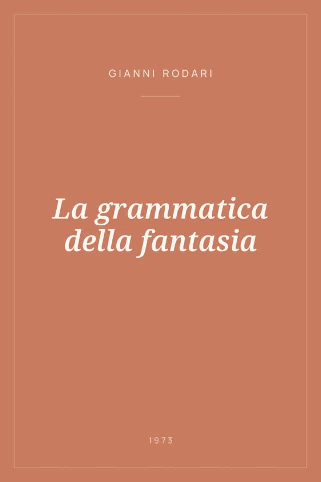 Portada de La grammatica della fantasia