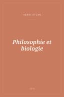 Portada de Philosophie et biologie