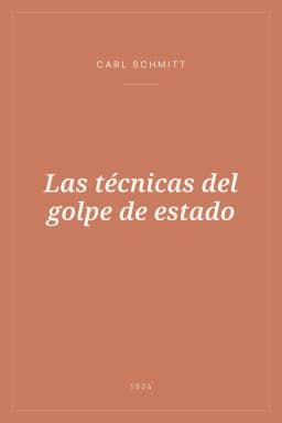 Portada de Las técnicas del golpe de estado