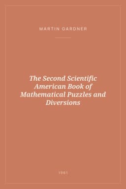 Portada de The Second Scientific American Book of Mathematical Puzzles and Diversions