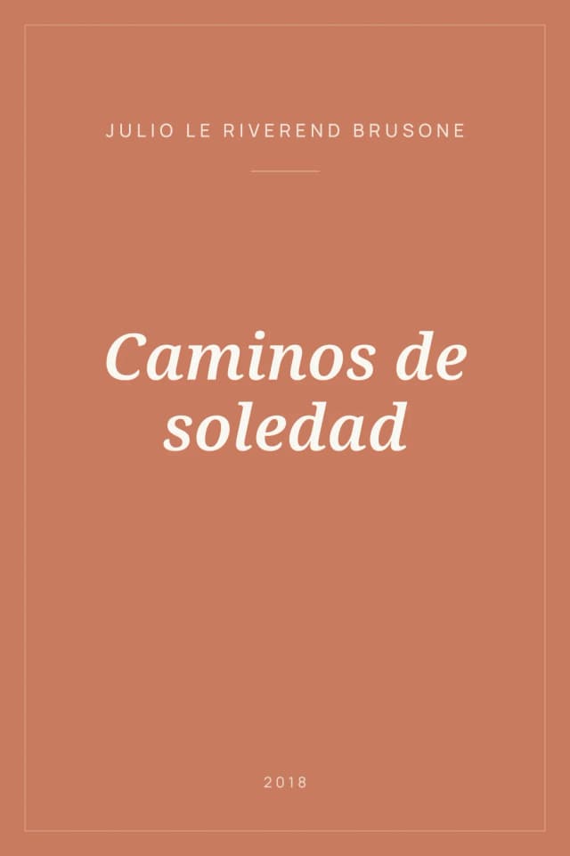 Portada de Caminos de soledad