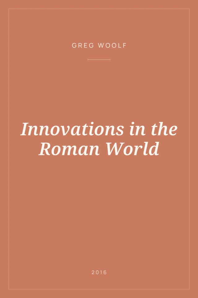 Portada de Innovations in the Roman World