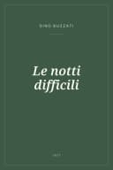 Portada de Le notti difficili