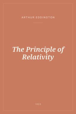 Portada de The Principle of Relativity