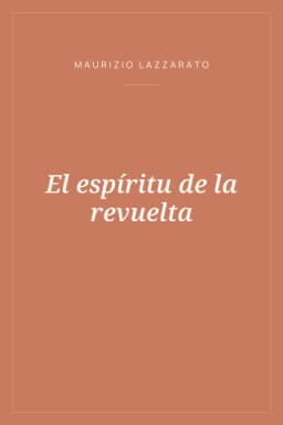 Portada de El espíritu de la revuelta