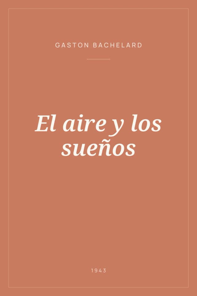 Portada de El aire y los sueños