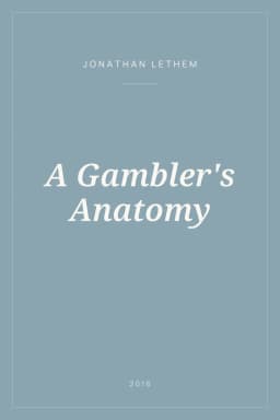 Portada de A Gambler's Anatomy