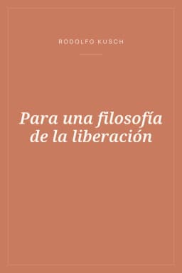 Portada de Para una filosofía de la liberación