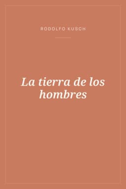 Portada de La tierra de los hombres