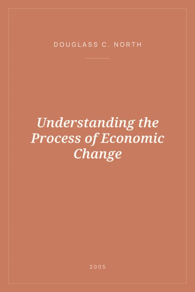 Portada de Understanding the Process of Economic Change