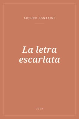Portada de La letra escarlata