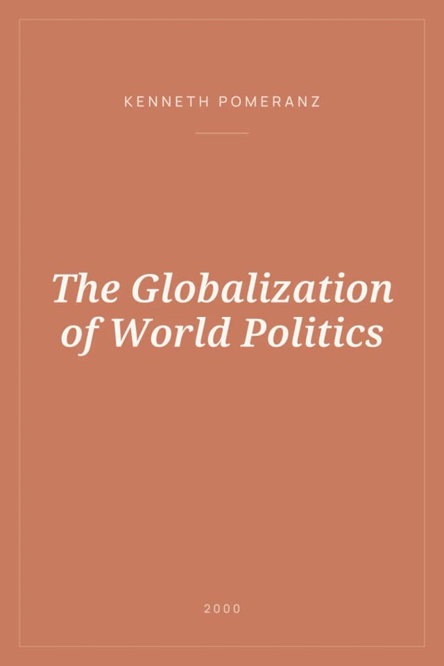 Portada de The Globalization of World Politics