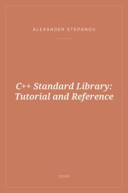Portada de C++ Standard Library: Tutorial and Reference