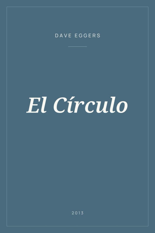 Portada de El Círculo