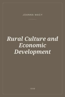 Portada de Rural Culture and Economic Development