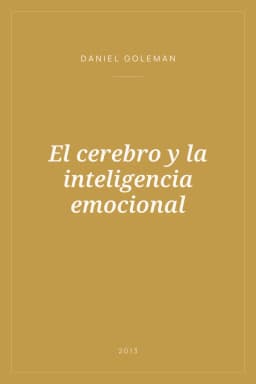 Portada de El cerebro y la inteligencia emocional