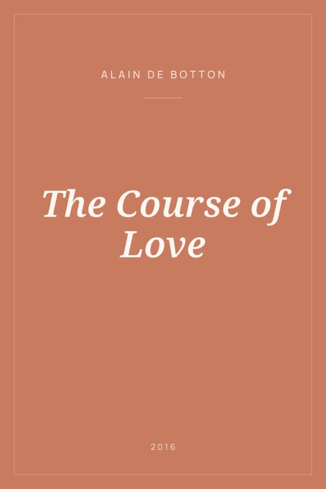 Portada de The Course of Love