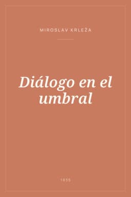 Portada de Diálogo en el umbral